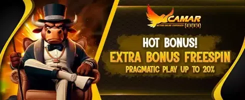 Bonus Extra Freespin promotion banner